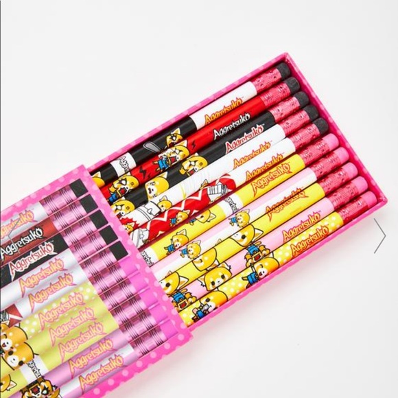 Sanrio Aggretsuko Pencils - Picture 2 of 7